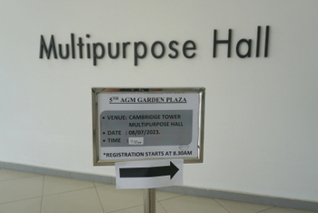 20230708 Garden Plaza 5th AGM